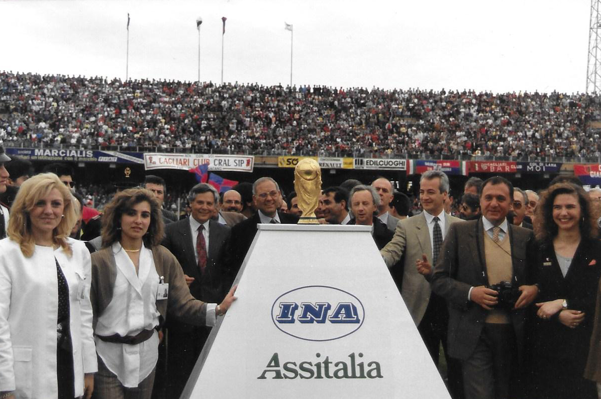 Mondiali di calcio 1990 a Cagliari, immagine d'archivio